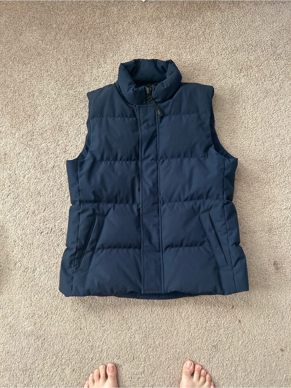 TNA Powder Parka Vest - Navy